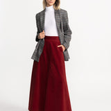 The Palazzo Corduroy Trousers - Red