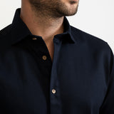 The Calimani Cotton Ignifugé Shirt - Dark Blue