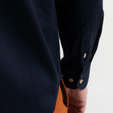 The Calimani Cotton Ignifugé Shirt - Dark Blue