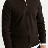 The Rodna 100% Wool Cardigan - Bronz