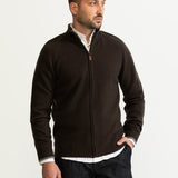 The Rodna 100% Wool Cardigan - Bronz