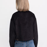 The "Sibiel" Organic Corduroy Jacket – Black
