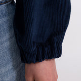 The "Sibiel" Organic Corduroy Jacket – Blue