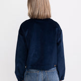 The "Sibiel" Organic Corduroy Jacket – Blue