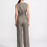 The ”Figa” Linen Trousers - Khaki