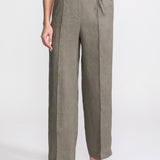 The ”Figa” Linen Trousers - Khaki
