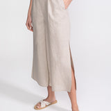 Eforie Linen Jumpsuit – Beige