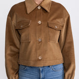 The "Sibiel" Organic Corduroy Jacket – Camel