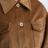 The "Sibiel" Organic Corduroy Jacket – Camel