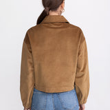 The "Sibiel" Organic Corduroy Jacket – Camel