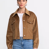 The "Sibiel" Organic Corduroy Jacket – Camel