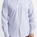 The Peles Egyptian Cotton Shirt - Light Grey