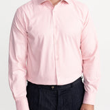 The Peles Egyptian Cotton Shirt - Pink