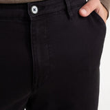The "Sinaia" Cotton Trousers - Black