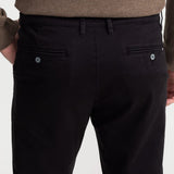 The "Sinaia" Cotton Trousers - Black