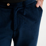 The Dacian Corduroy Trousers - Royal Blue