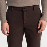 The Azuga Cotton Trousers - Brown