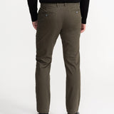 The "Sinaia" Cotton Trousers - Green