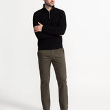 The "Sinaia" Cotton Trousers - Green