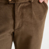 Die Dacian-Hose aus Bio-Baumwolle – Russet Brown