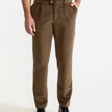 Die Dacian-Hose aus Bio-Baumwolle – Russet Brown