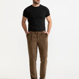 Die Dacian-Hose aus Bio-Baumwolle – Russet Brown