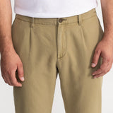 The Codru Linen Trousers - Beige