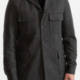 The Safari Wool Jacket - Grey