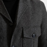 The Safari Wool Jacket - Grey