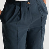 The Figa Organic Cotton Trousers - Grey