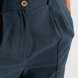 The Figa Organic Cotton Trousers - Grey