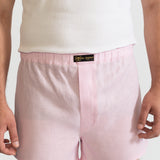 The Linen Boxer Shorts - Pink