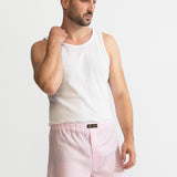 The Linen Boxer Shorts - Pink