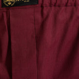 The Cotton Boxer Shorts - Burgundy