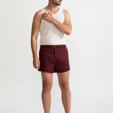 Boxeri 100% In - Burgundy