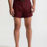 Boxeri 100% In - Burgundy