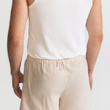The Cotton Boxer Shorts - Beige