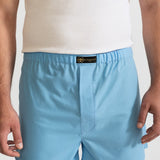 The Cotton Boxer Shorts - Baby Blue