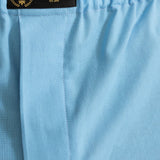 The Cotton Boxer Shorts - Baby Blue
