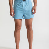 The Cotton Boxer Shorts - Baby Blue
