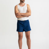 The Cotton Boxer Shorts - Royal Blue