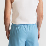 The Cotton Boxer Shorts - Baby Blue