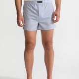 The Cotton Boxer Shorts - Sky Blue