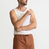 The Cotton Boxer Shorts - Caramel Brown