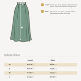 The "Dorna" Denim Skirt - Black