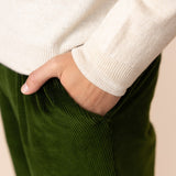 The Monor Cashmere-Wool Jumper - Pearl