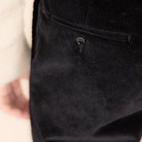 Pantaloni ”Dacian” din Bumbac Organic - Negru