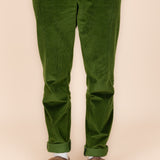 The Dacian Organic Cotton Trousers - Green