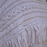 The Cibin Merino Wool Blend Poncho - Natural