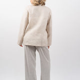 The Ilva Linen Jacket - Beige